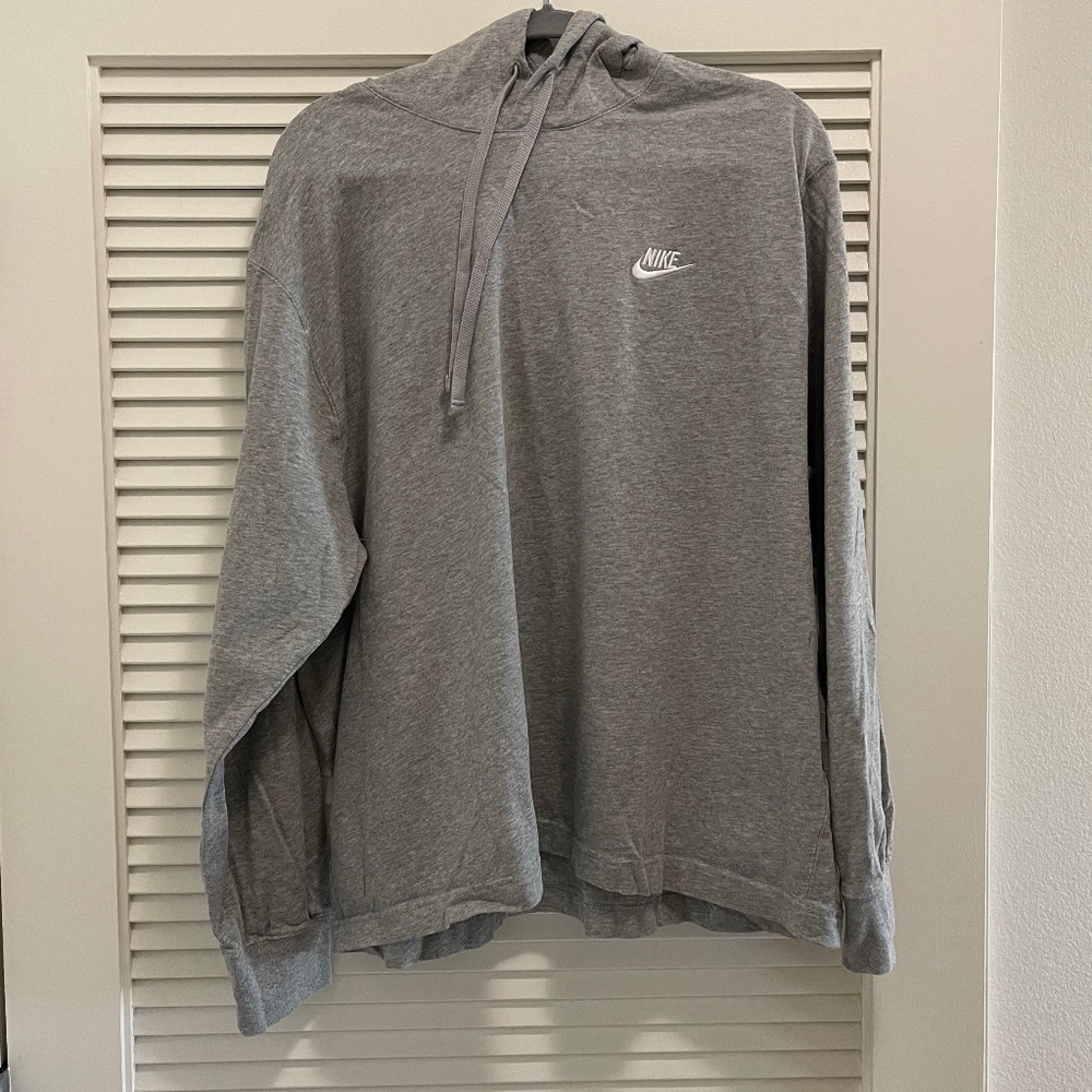 Nike Grey Hoodie Size XL